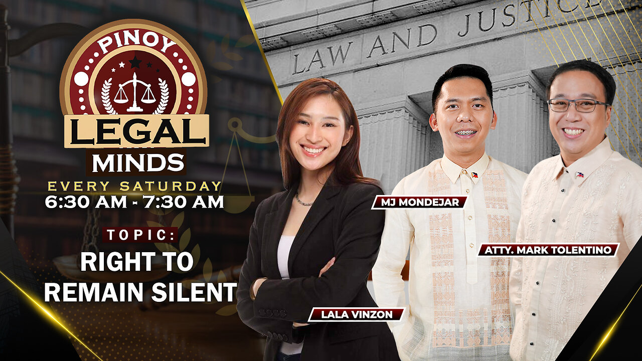 LIVE: Pinoy Legal Minds | October 26, 2024