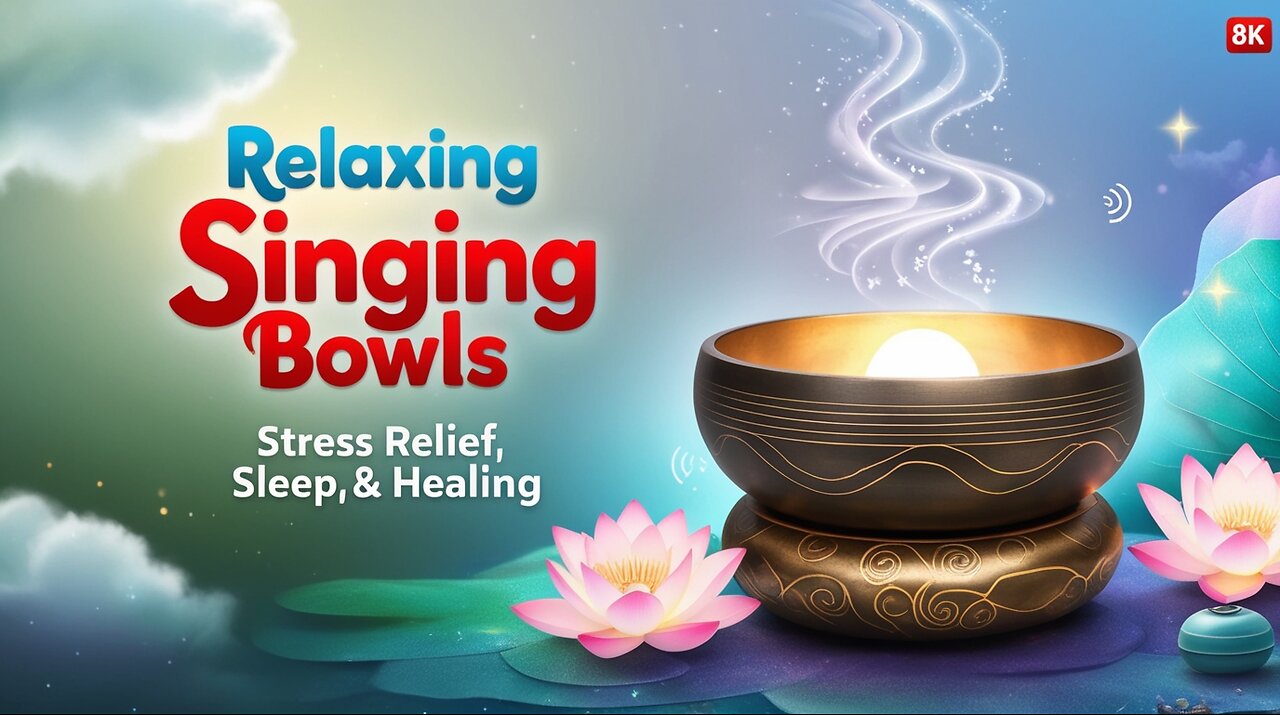 🌿 Relaxing Singing Bowls: Stress Relief, Sleep, & Healing 🌿