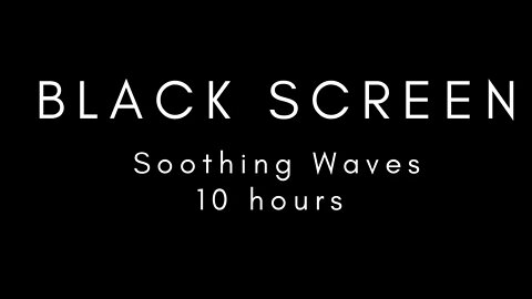 Amazing Waves | Soothing Waves For Relaxing, Focus or Sleep | White Noise 10 Hours