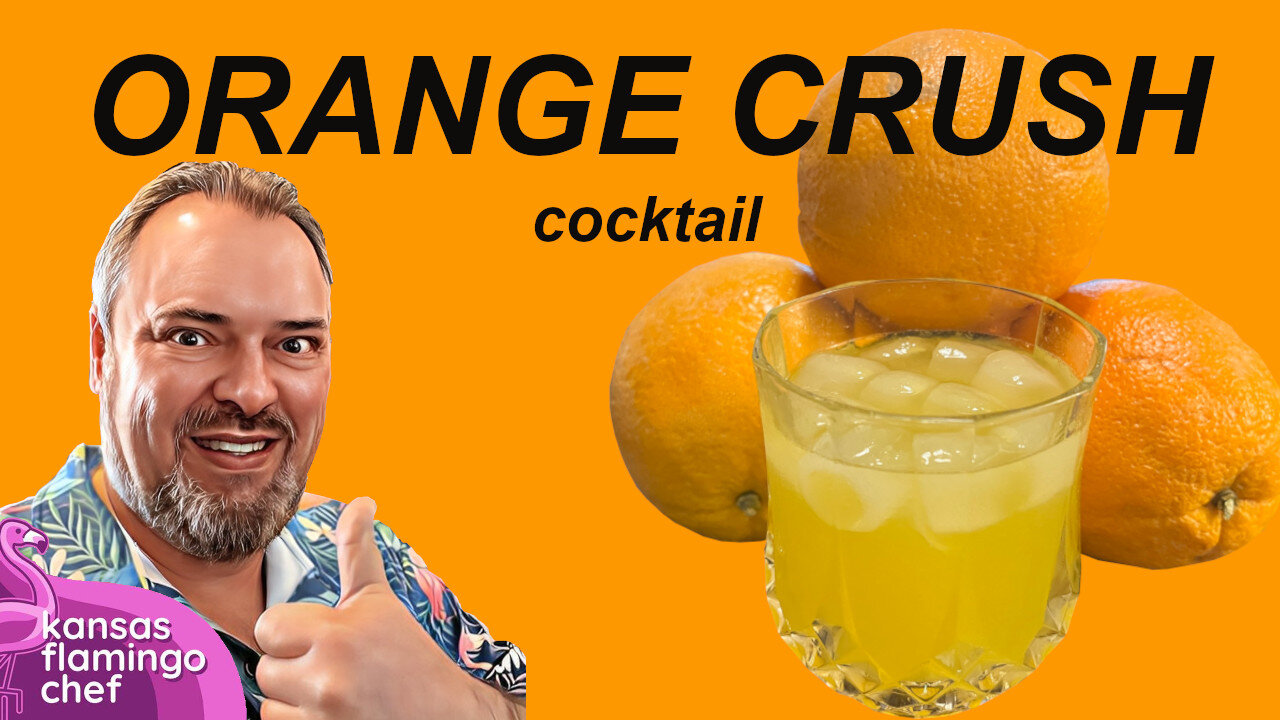 How to make a Vodka Orange Crush Cocktail