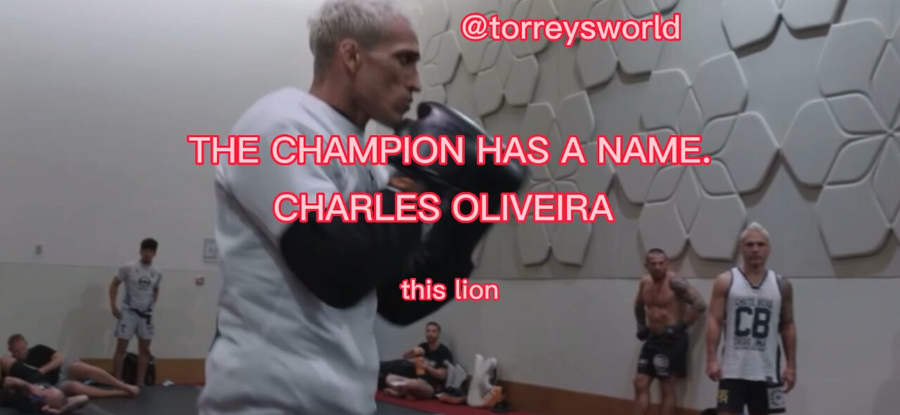 The Lion King - Charles ‘do Bronx’ Oliveira