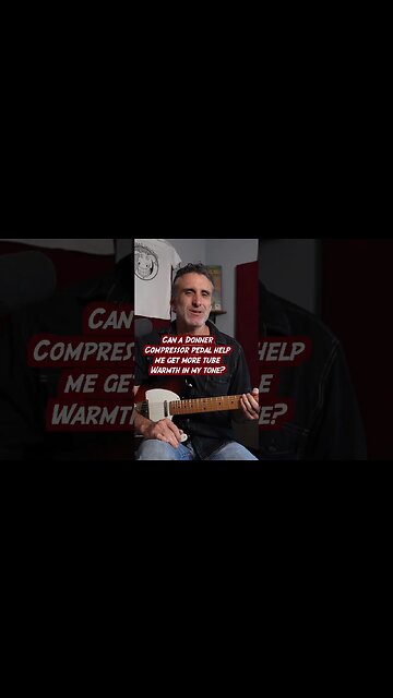 Can the Donner Compressor pedal give me some of that Tube Warmth?#shorts