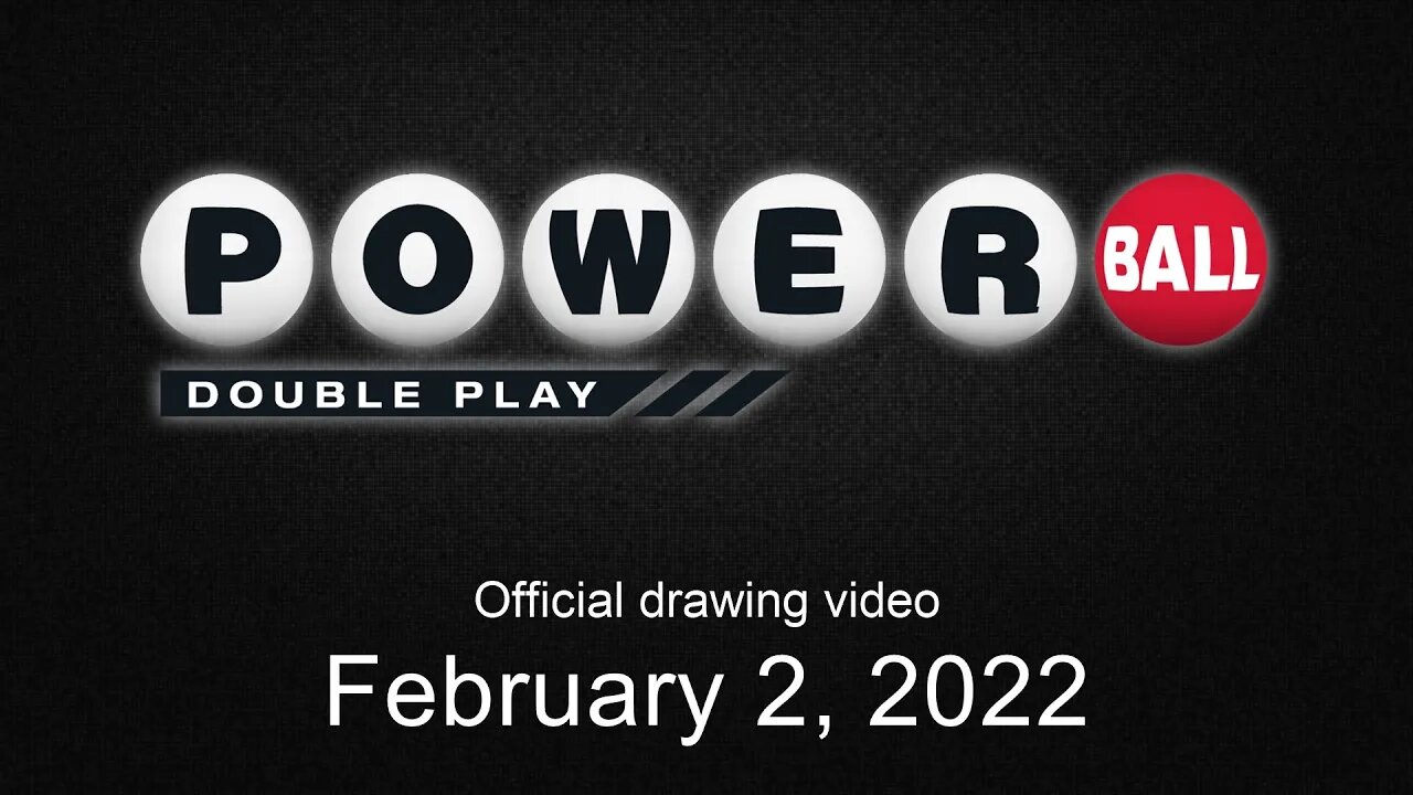 Powerball Double Play drawing for February 2, 2022