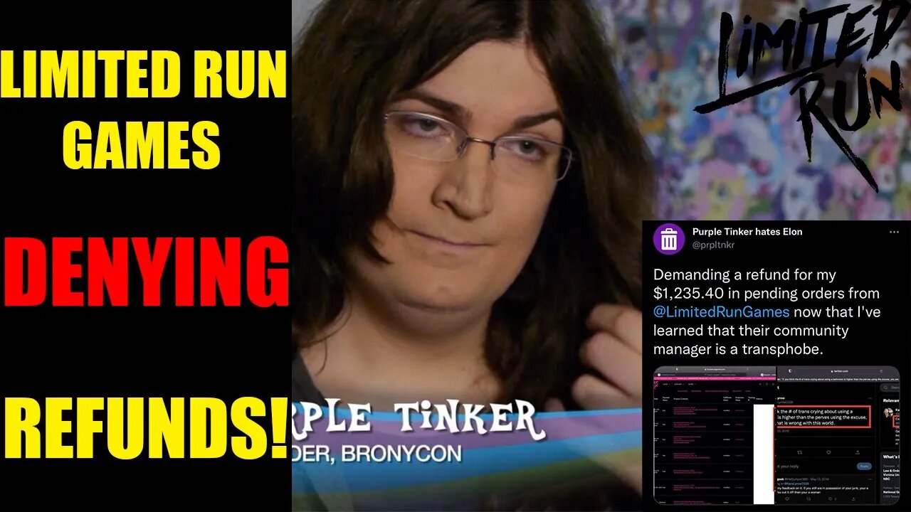 Limited Run Games Refusing REFUNDS! | Volition's parent company owns LRG!