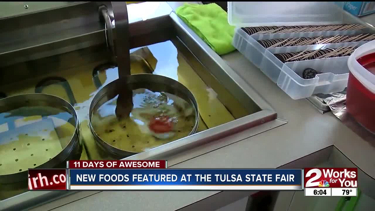 New foods featured at the fair