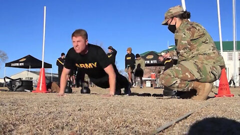 Arizona Guardsman Physical Fitness Assessment at AZNG Best Warrior Competition 21