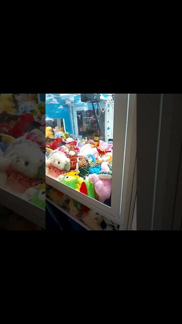 pegando urso pelucia maquina #shorts