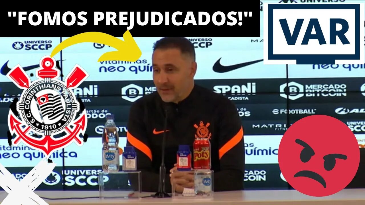 ABSURDO! VITOR PEREIRA REVOLTADO COM A ARBITRAGEM NA FINAL DA COPA DO BRASIL.