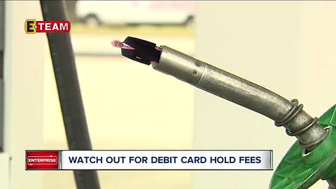 Watch out for debit card hold fees