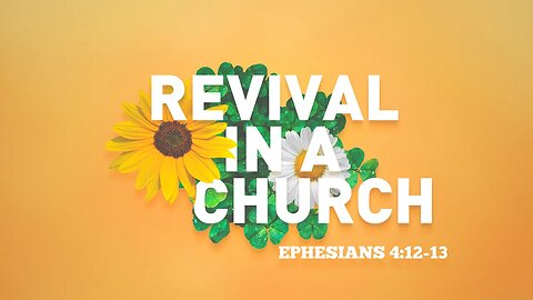 Revival in a Church