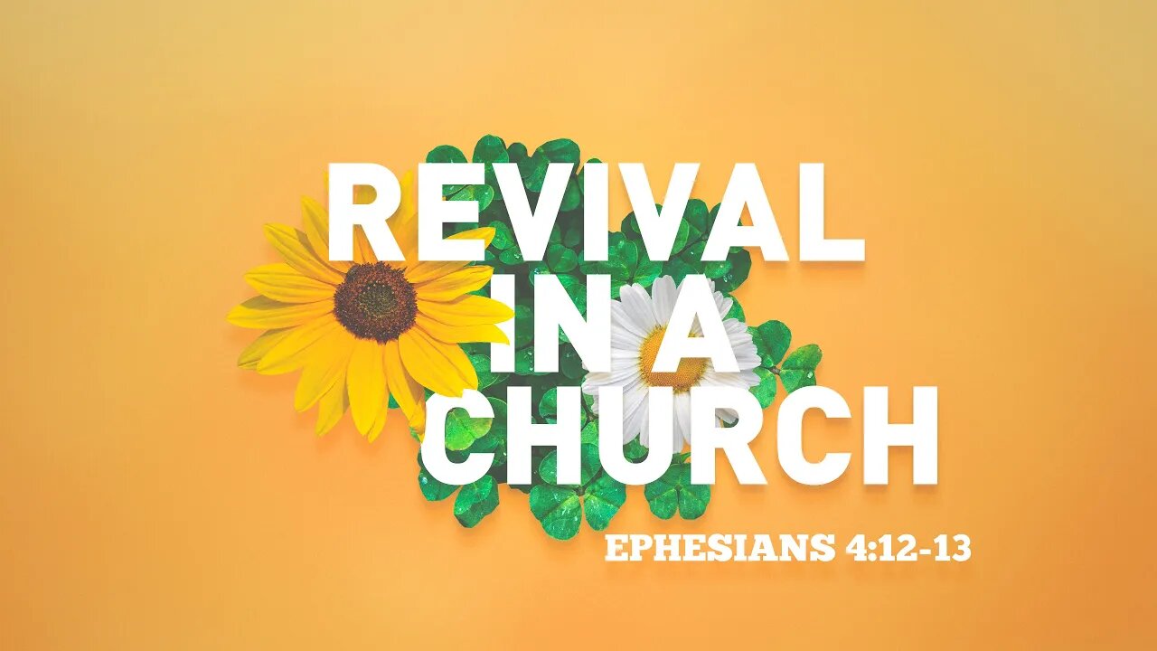 Revival in a Church