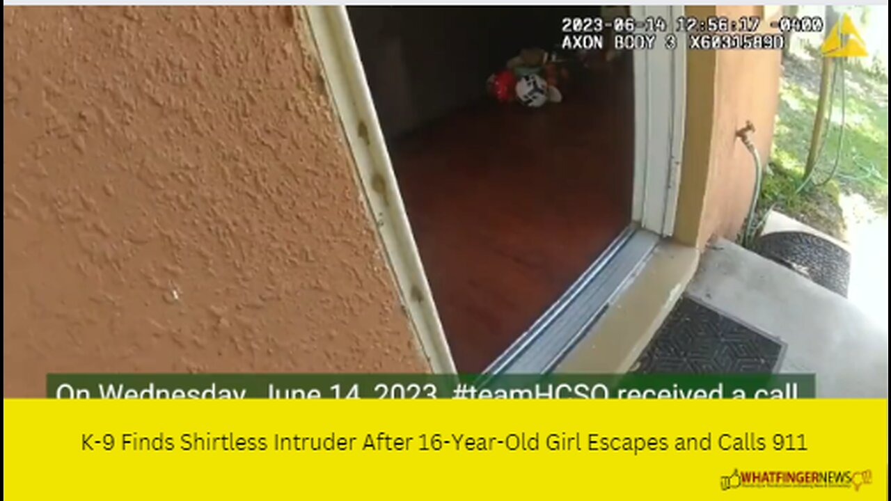 K-9 Finds Shirtless Intruder After 16-Year-Old Girl Escapes and Calls 911