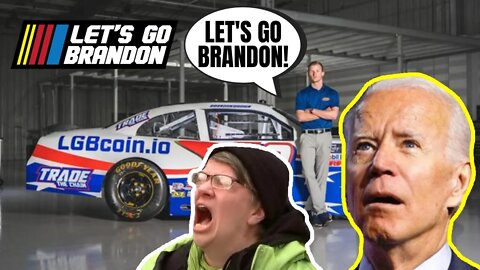 NASCAR Driver Brandon Brown Will Be SPONSORED By "Let's Go Brandon" Crypto | Woke Media HATES This