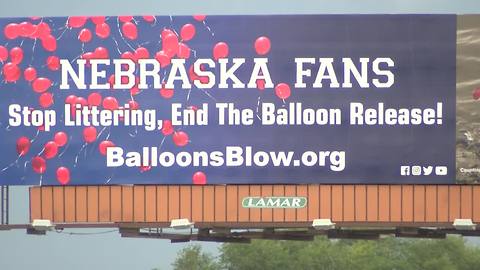 NU set to release balloons on game day despite billboard