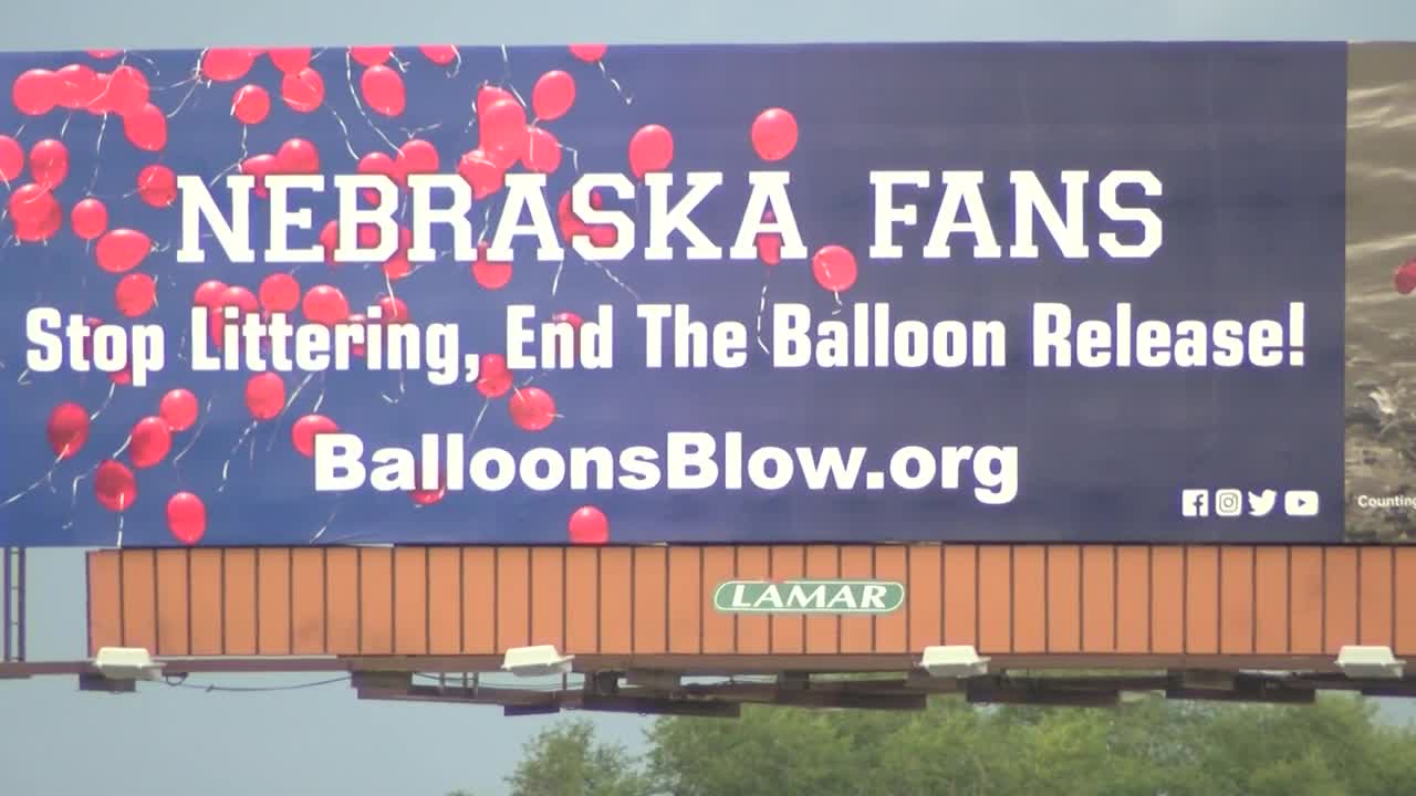 NU set to release balloons on game day despite billboard
