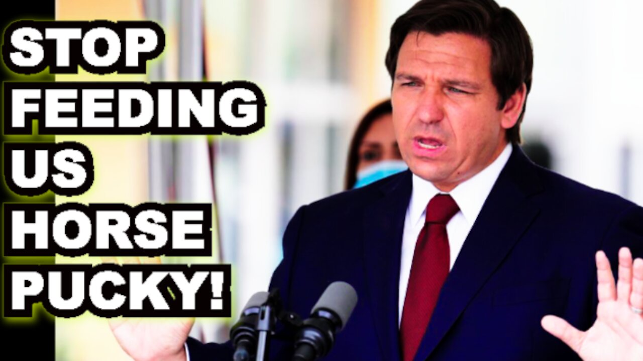 Ron DeSantis Destroys Systemic Racist Narrative | Probably Running as VP