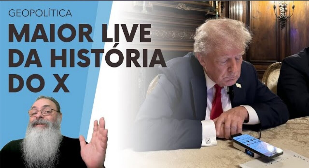 VEJA um RESUMO da LIVE entre ELON MUSK e TRUMP: A LIVE HISTÓRICA que QUEBROU a INTERNET TOTALMENTE