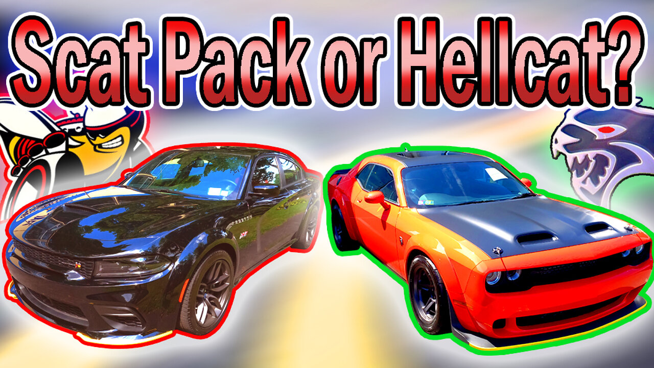 Dodge Scat Pack 392 Hemi or SRT Hellcat Redeye? Which SHOULD you get in 2022-2023?