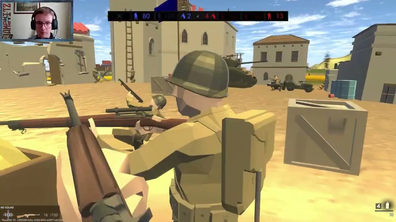Ravenfield: Gameplay: Liberation Of Italy 1944 Featuring Campbell The Toast #2 [USA]