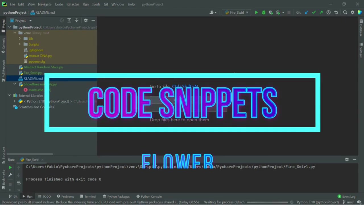 Code Snippets Flower