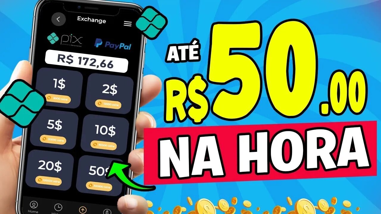 [Receba em Segundos💸] APLICATIVO para GANHAR DINHEIRO no PIX e PAYPAL Rápido 💰 App Pagando na Hora