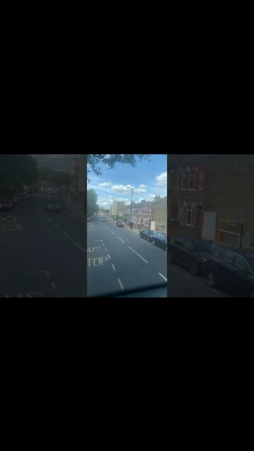 Bus ride in East London with the kids-double decker bus