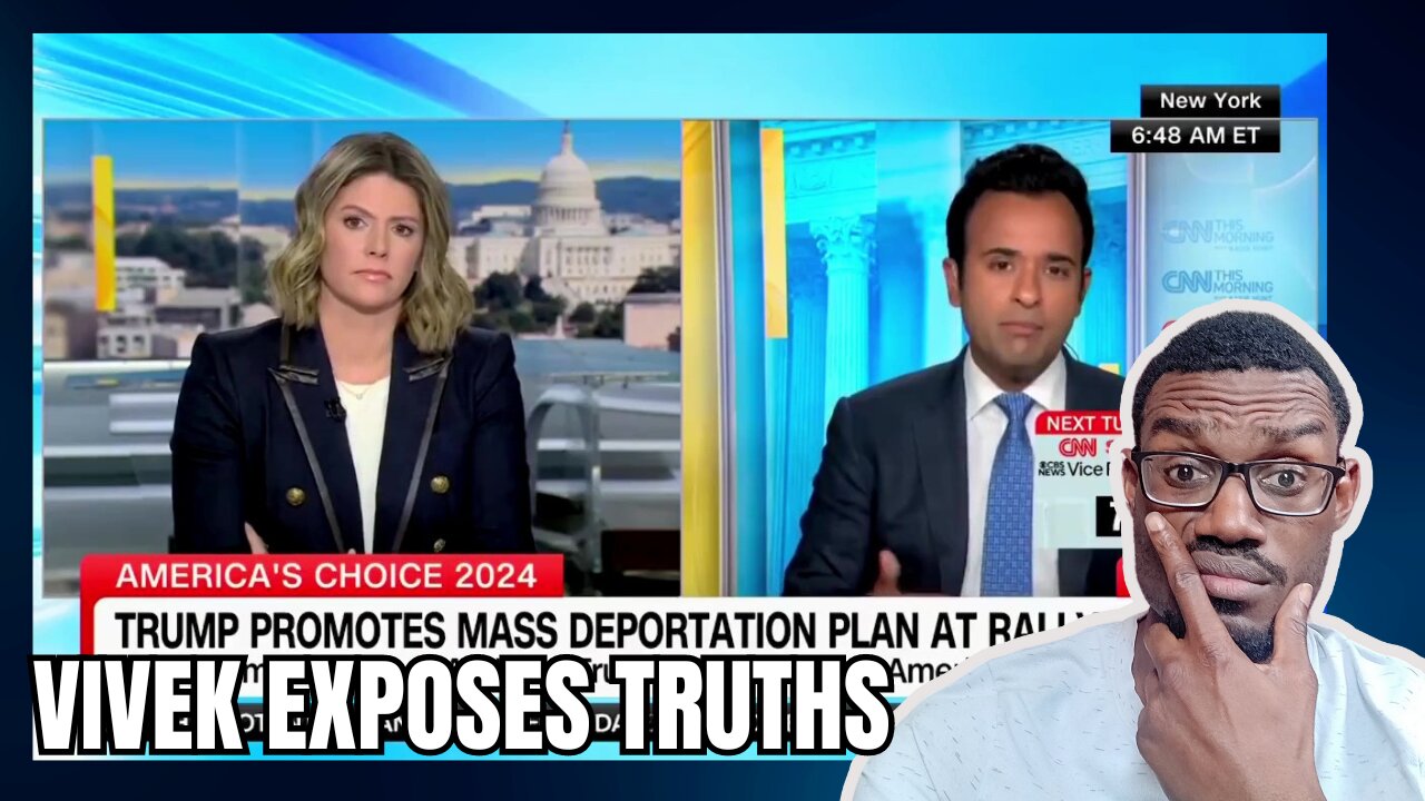 Vivek Ramaswamy Exposes Inconvenient Truths On CNN