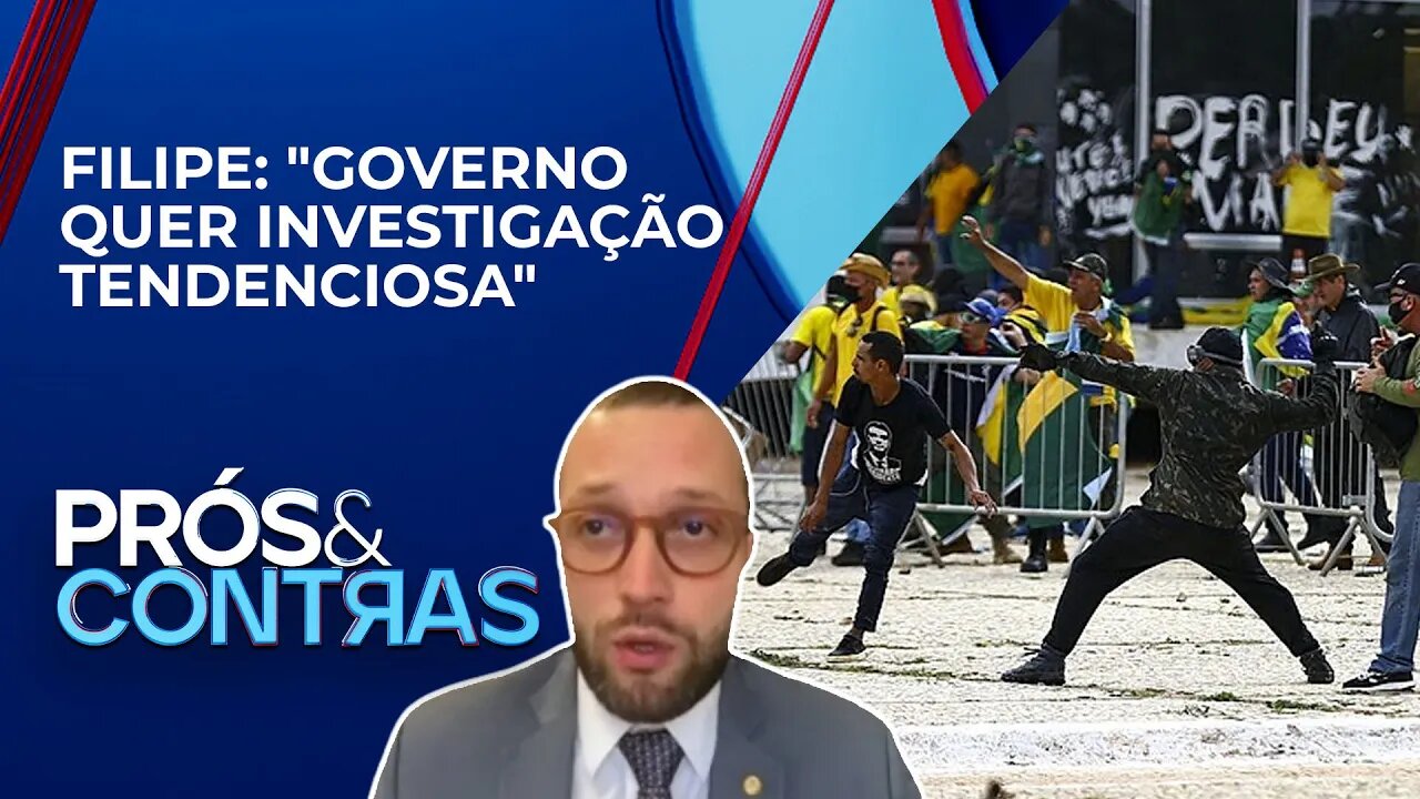 Deputado analisa derrota da oposição na CPMI dos atos de 8 de janeiro | PRÓS E CONTRAS