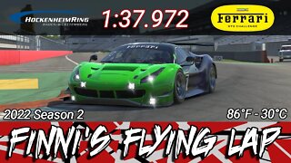 Hockenheim GP - Ferrari GT3 Challenge - 1:37.972 - 22s2 week 3