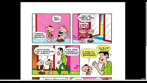 Cineminha Cebolinha E Cascão [Pause o Vídeo Caso Não Consiga Ler]