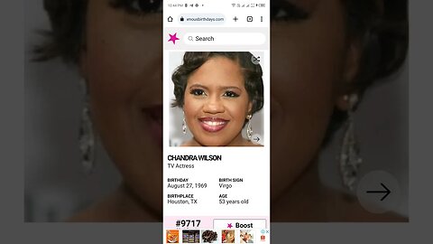 HAPPY 53 BIRTHDAY CHANDRA WILSON