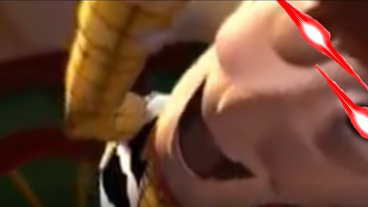 Woody Mocking Buzz But Zooming Into Random Things