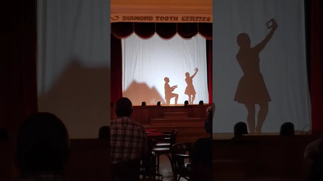 Diamond Tooth Gerties Gambling Hall, Dawson city #alaskacity #travel #show