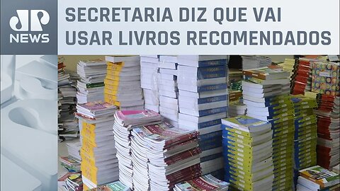 Governo de SP volta atrás e diz que vai usar livros didáticos físicos do MEC