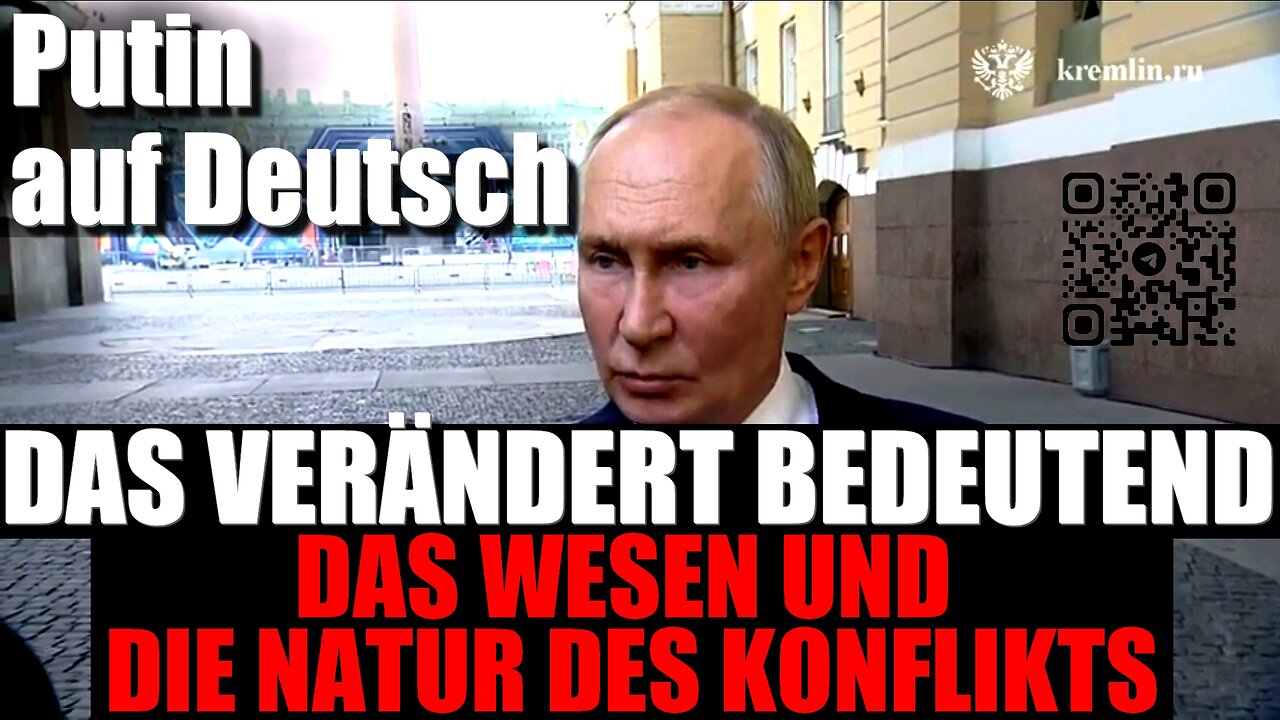 Putin auf Deutsch | Raketen mit großer Reichweite sind direkte Beteiligung der NATO am UkraineKrieg