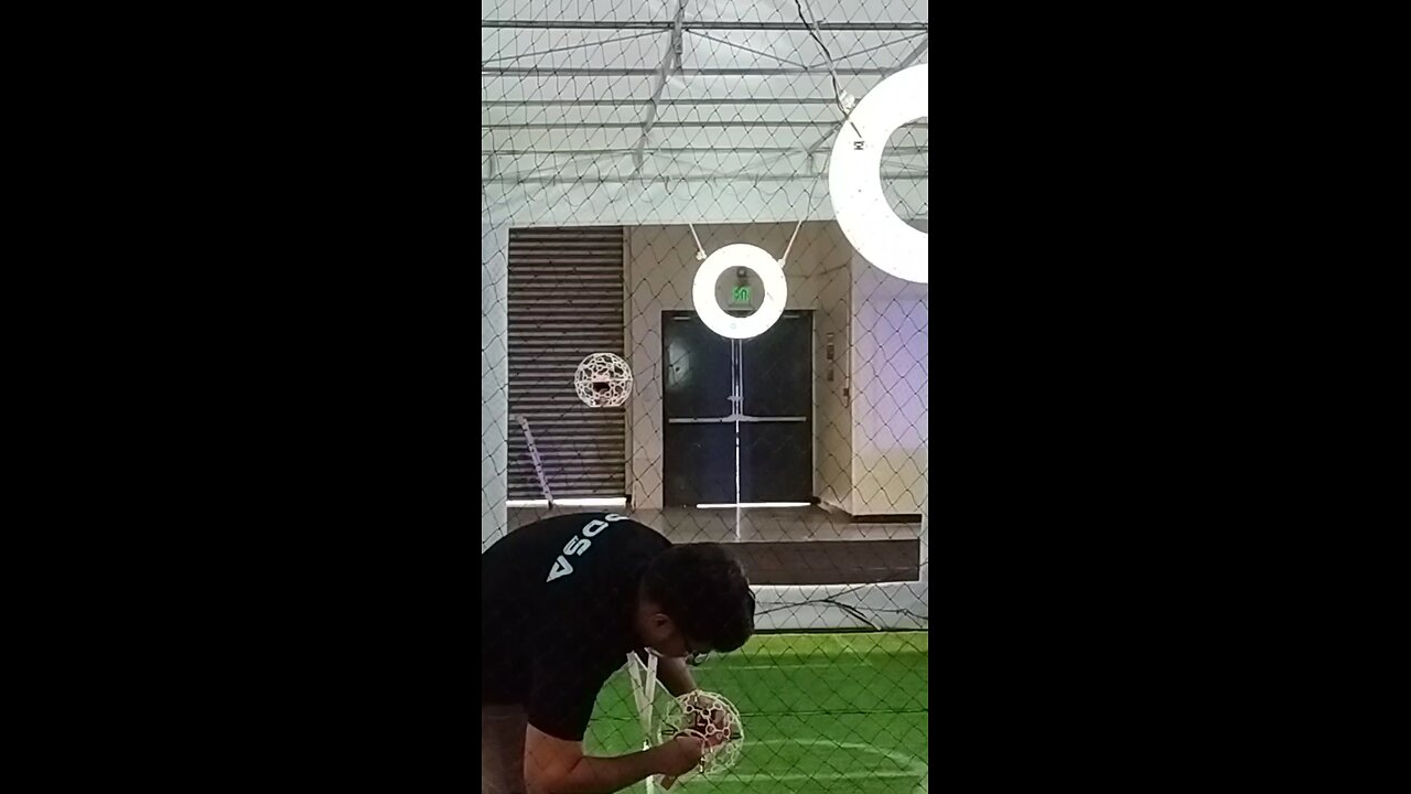 Drone Soccer Exhibition at WOCEE 2024