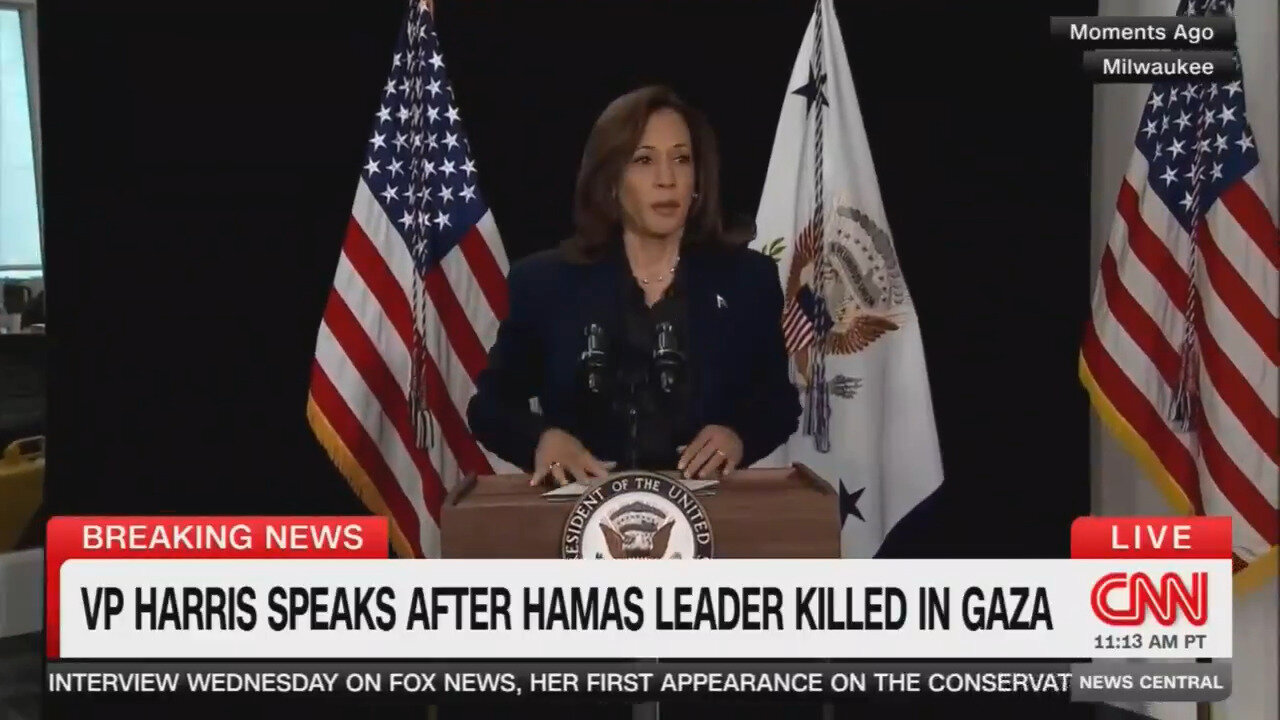 Where's Joe Biden? Twitter Wonders Why Kamala Announced Sinwar's Death And NOT The President