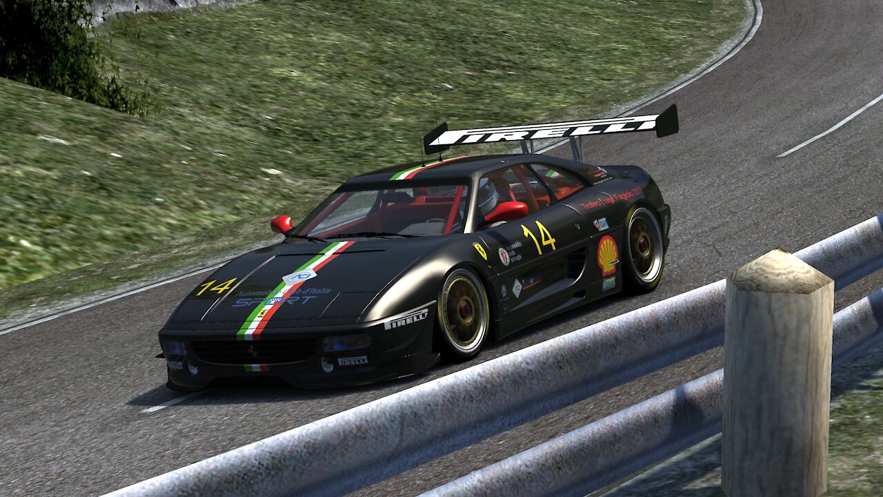 Ferrari 355 Challenge HC / Lienz reworked / Assetto Corsa / ProtosimRacing