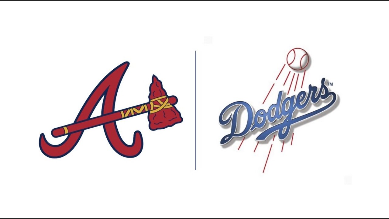 Braves @ Dodgers Game 2. MLB the Show 24. (2nd Video...continuation)