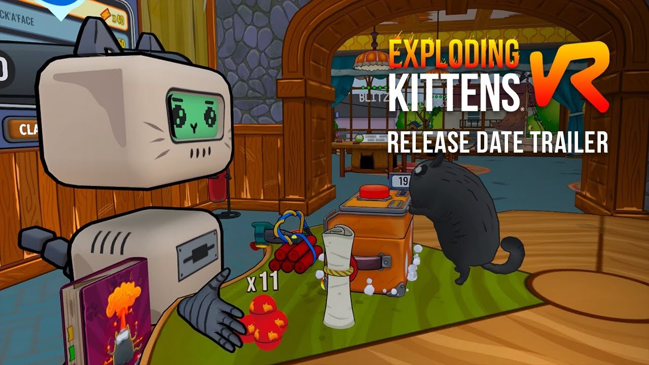 Exploding Kittens VR | Release Trailer | Meta Quest Platform