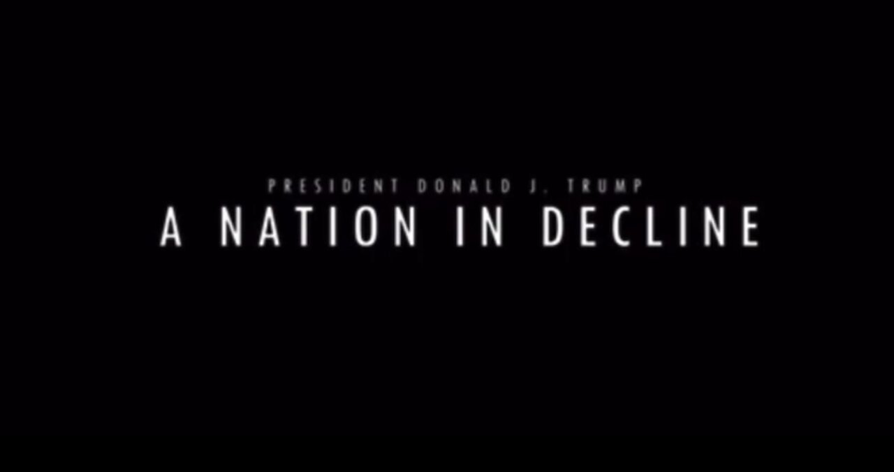 DJT Video "We are a Nation in Decline" Played at CPAC