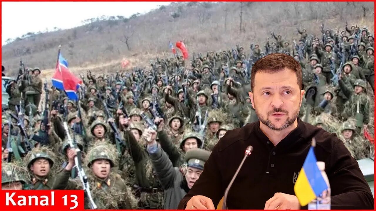 Thousands of North Korean soldiers and officers are sent to Ukraine to fight - Volodymyr Zelenskyy