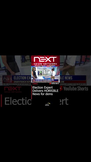 Election Expert Delivers HORRIBLE News for dems #shorts