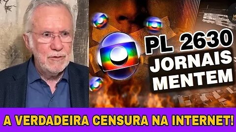 URGENTE! Globo Será A Única Fonte De Noticias E PL 2630 É CENSURA E LIBERDADE DE EXPRESÃO!