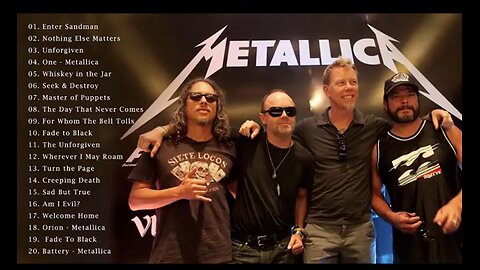 The Best Of Metallica - Metallica Greatest Hits full Album / Music