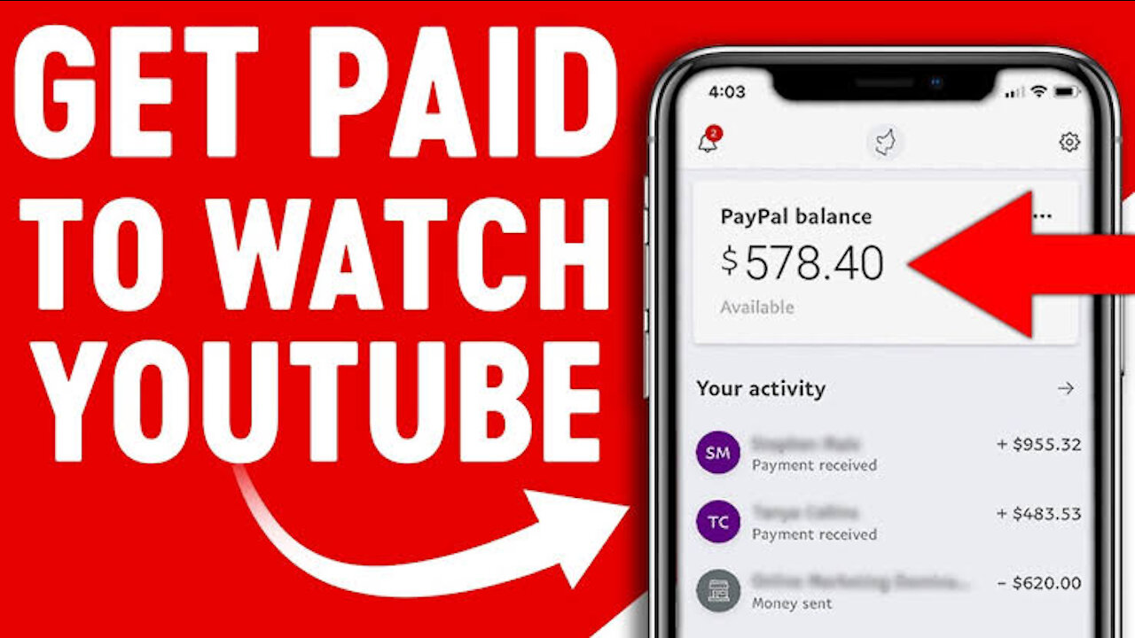 How to earn money by watching youtube