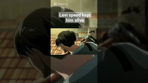 Levi would had died if he was slow #shorts #anime #aot