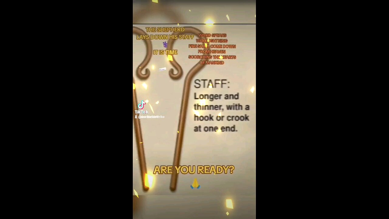 VISION OF APOLLO'S STAFF CONFIRMATION