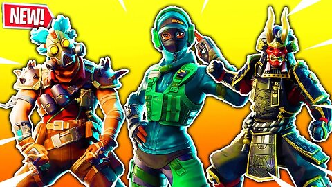 The NEW SKINS in Fortnite...