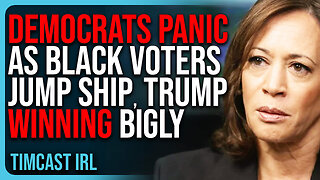 Democrats PANIC As Black Voters JUMP SHIP, Trump WINNING Bigly